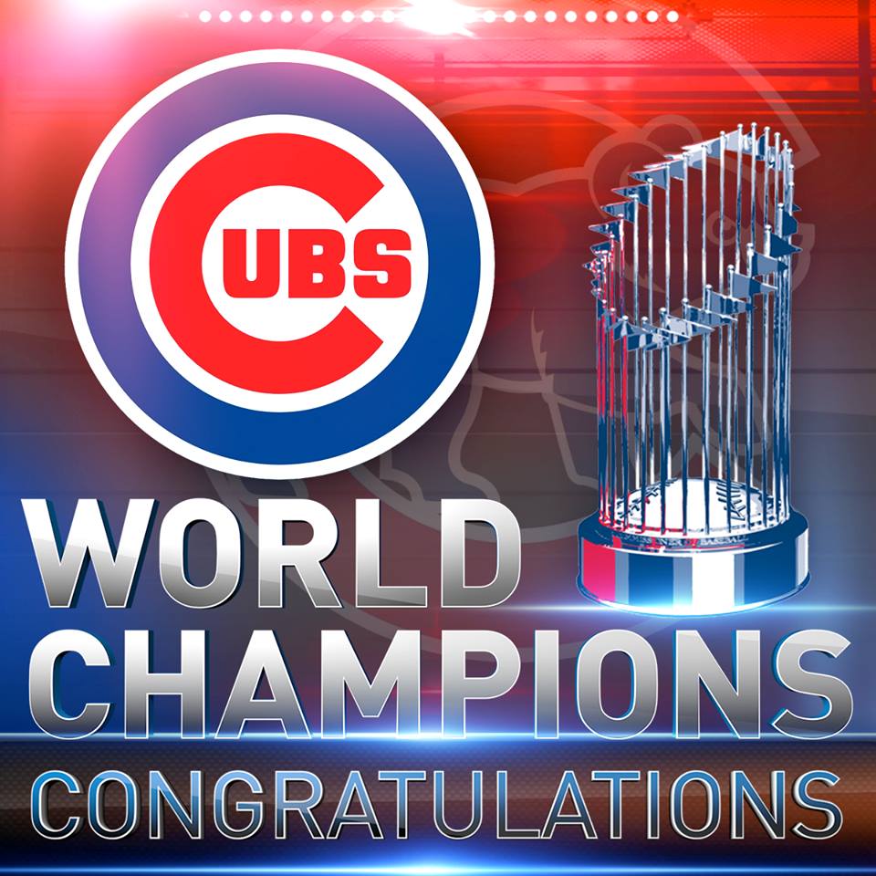 World Champions Chicago Cubs Win World Series 1st Since 1908